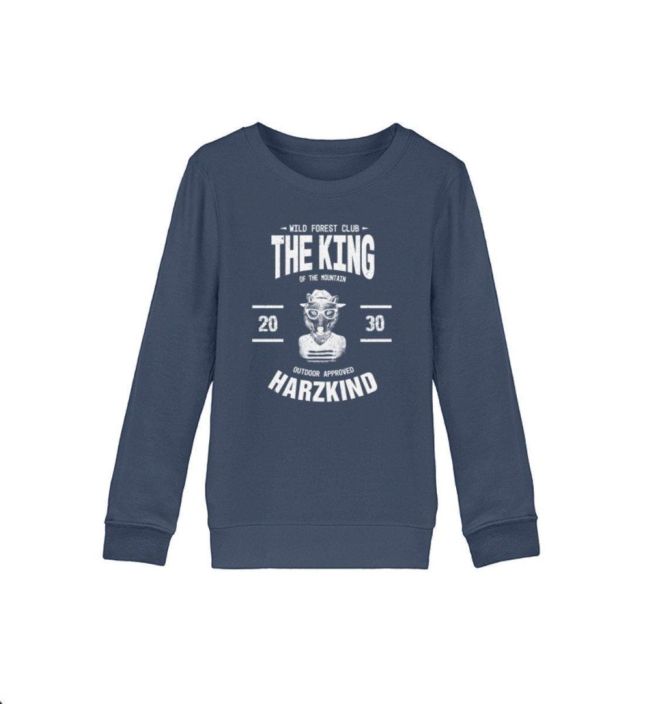 HARZKIND Premium Sweater "THE KING" - Organic Kids Sweatshirt ST/ST - HARZKIND - Der Shop