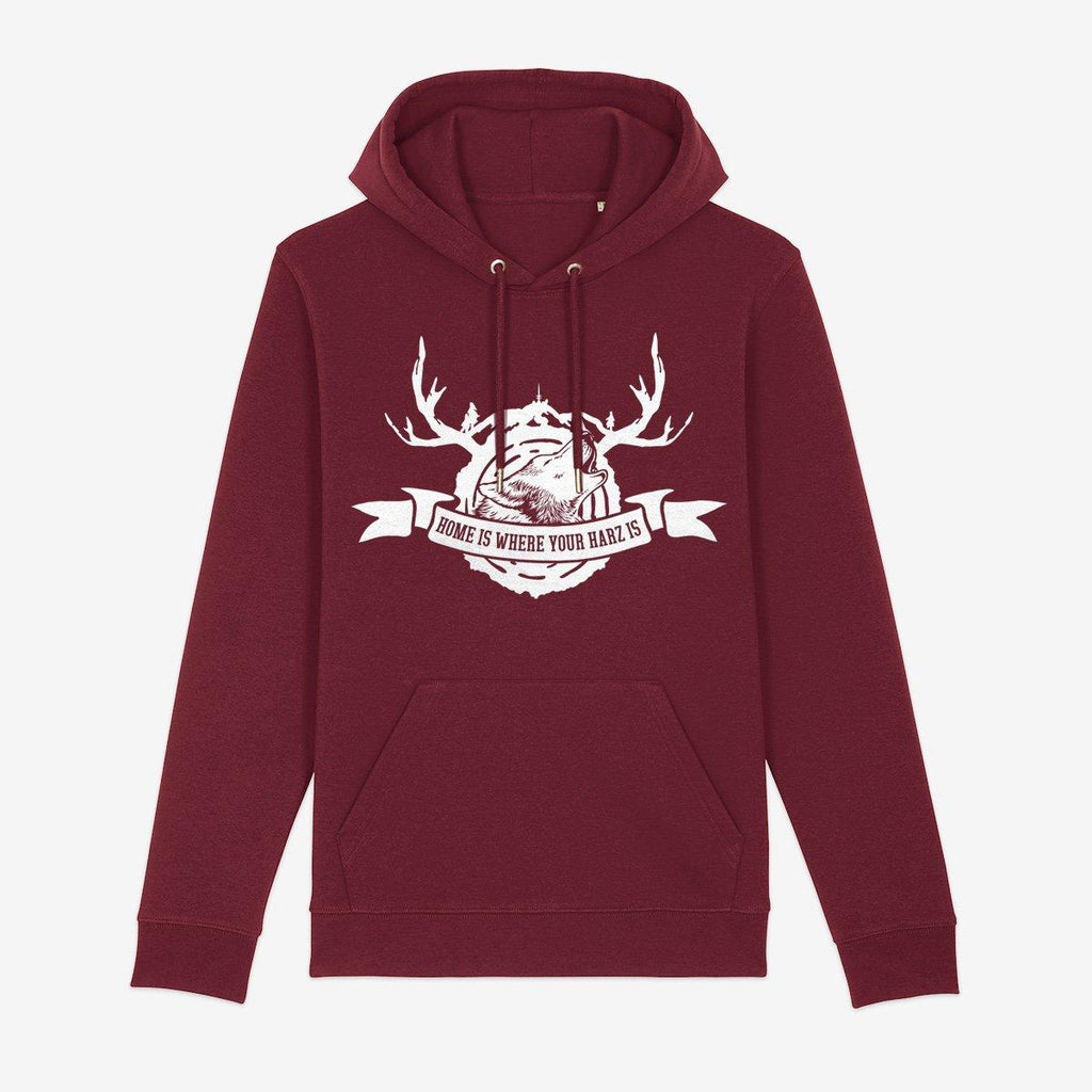 HARZKIND Hoodie Wolf Crest 2.0 Unisex (versch. Farben zur Auswahl) - HARZKIND - Der Shop