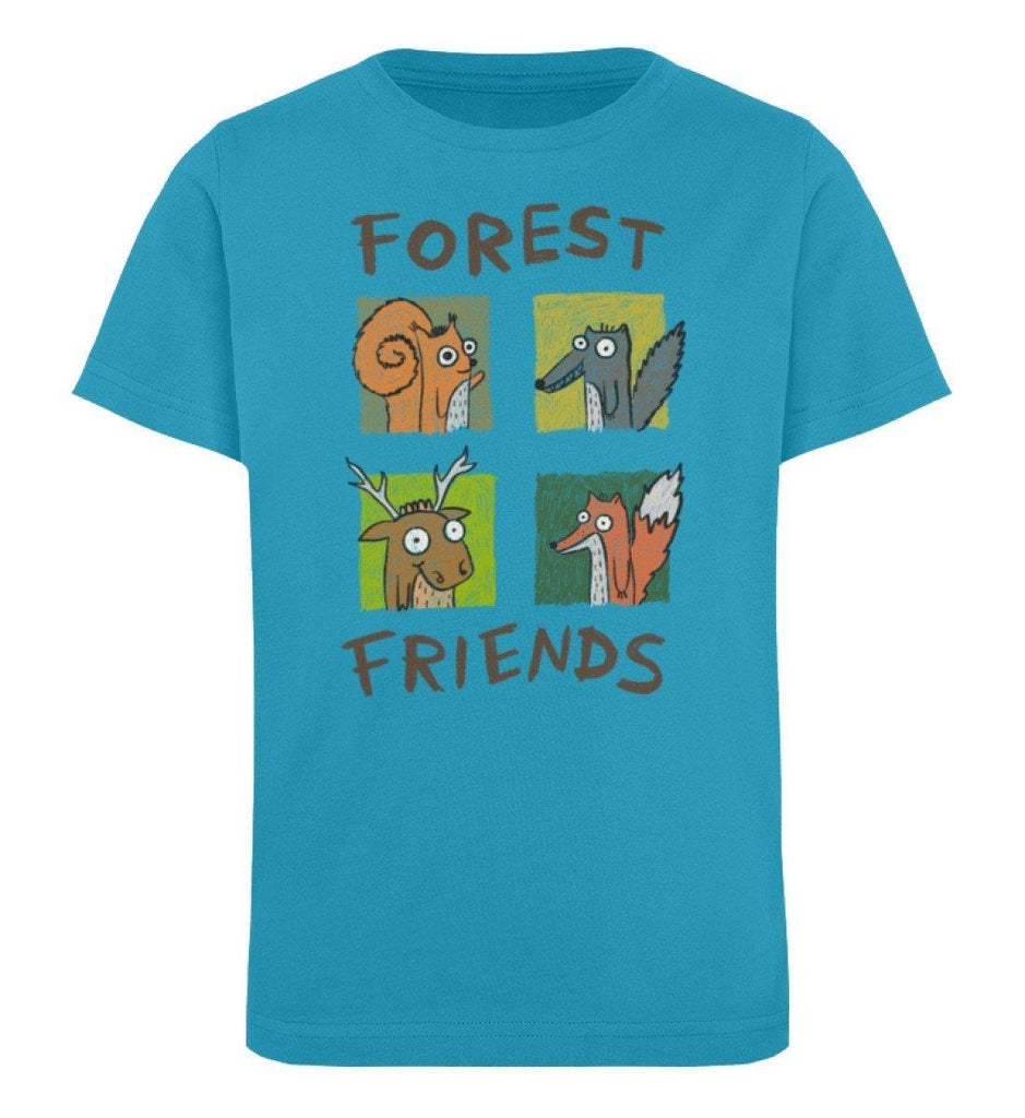 HARZKIND Kinder T-Shirt Forest Friends  -  beidseitig bedruckt (versch. Farben zur Auswahl) - HARZKIND - Der Shop