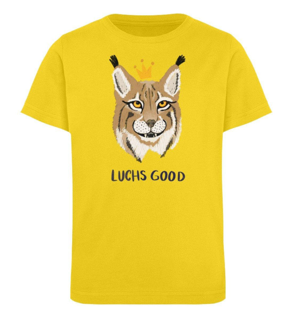 HARZKIND Kinder-T-Shirt LUCHS GOOD - beidseitig bedruckt (versch. Farben zur Auswahl) - HARZKIND - Der Shop