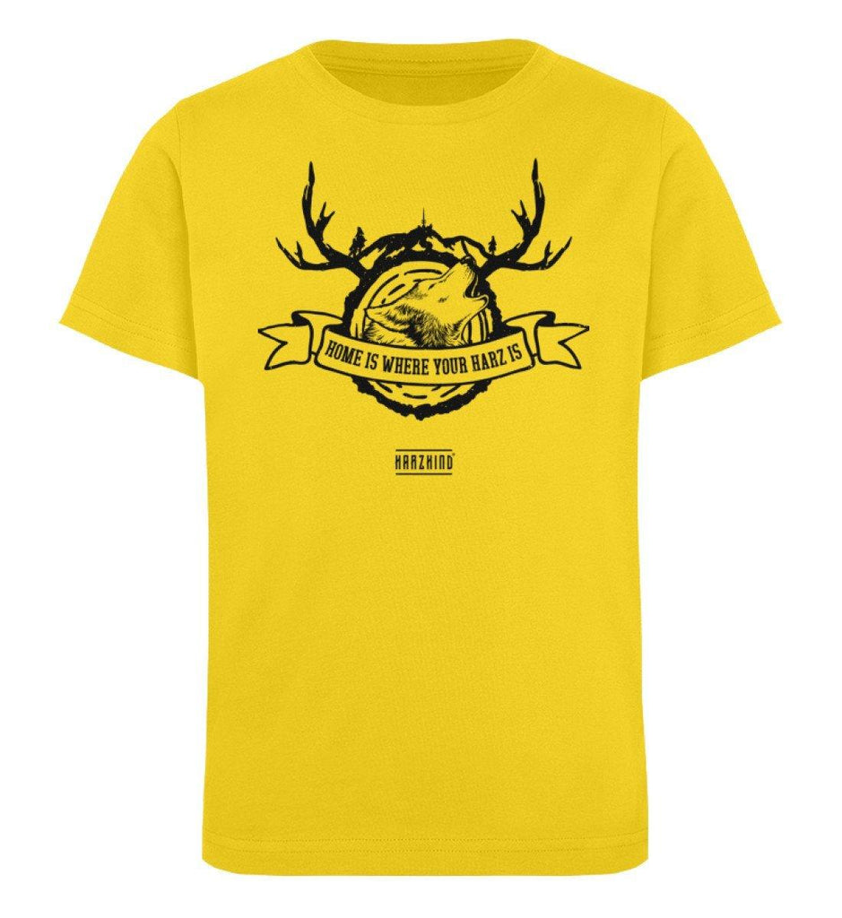 HARZKIND Kinder T-Shirt Wolf Crest 2.0 (versch. Farben zur Auswahl) - HARZKIND - Der Shop