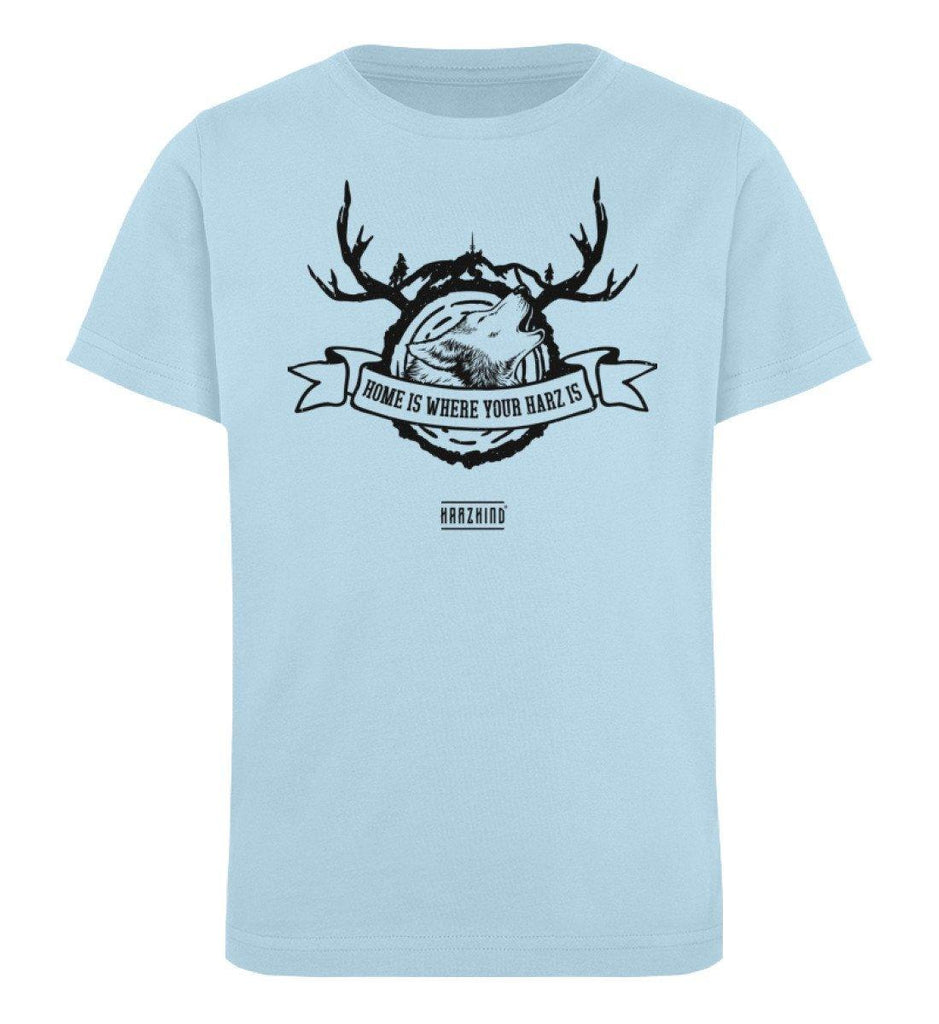 HARZKIND Kinder T-Shirt Wolf Crest 2.0 (versch. Farben zur Auswahl) - HARZKIND - Der Shop