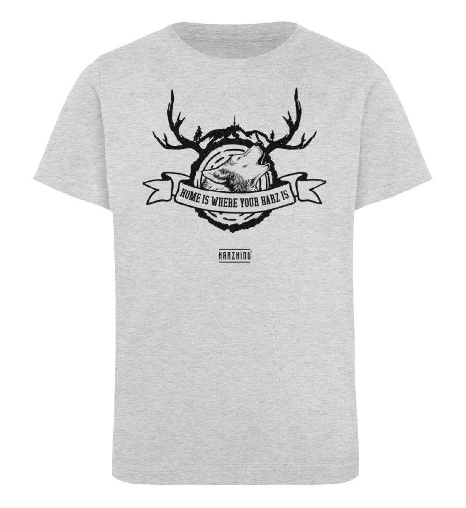 HARZKIND Kinder T-Shirt Wolf Crest 2.0 (versch. Farben zur Auswahl) - HARZKIND - Der Shop