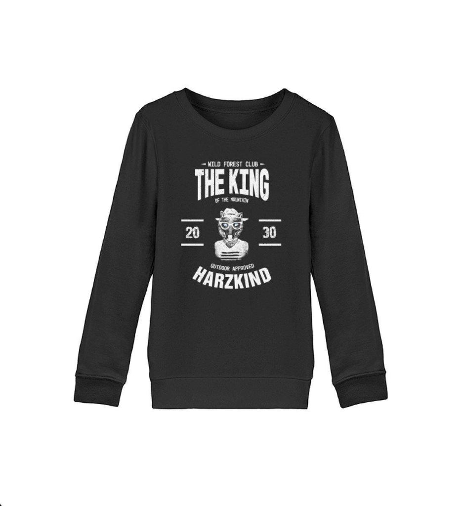 HARZKIND Premium Sweater "THE KING" - Organic Kids Sweatshirt ST/ST - HARZKIND - Der Shop