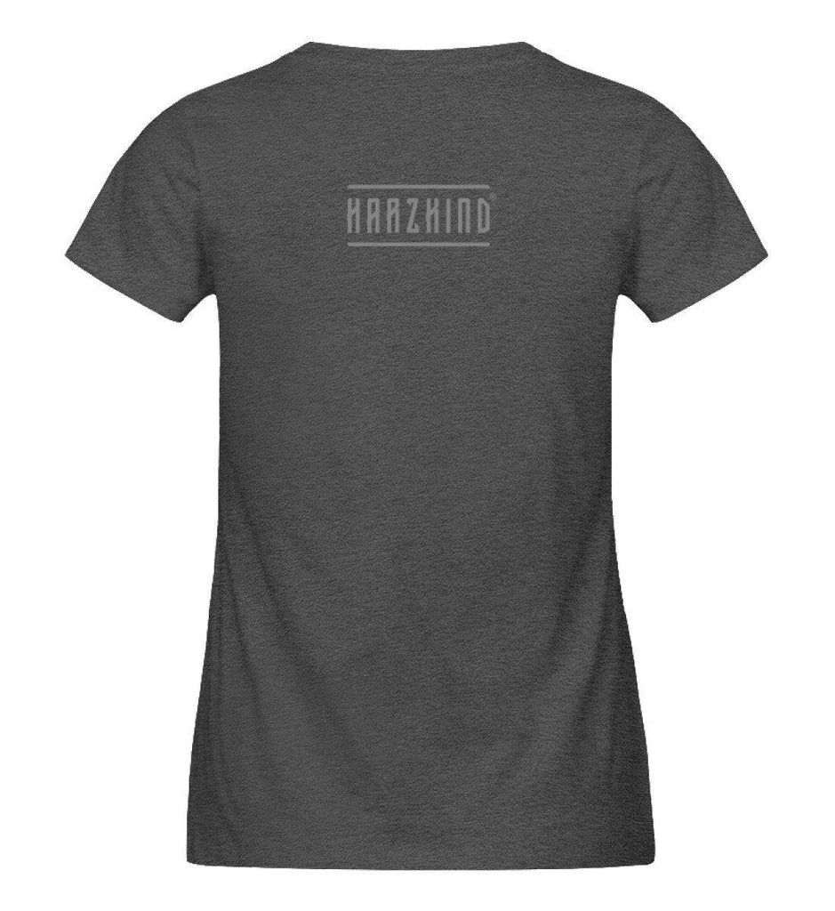 HARZKIND T-Shirt Damen HIWYHI Blue Wolf - beidseitig bedruckt - HARZKIND - Der Shop