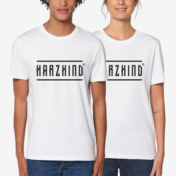 HARZKIND T-Shirt Logo weiß Unisex - nicht tailliert - HARZKIND - Der Shop
