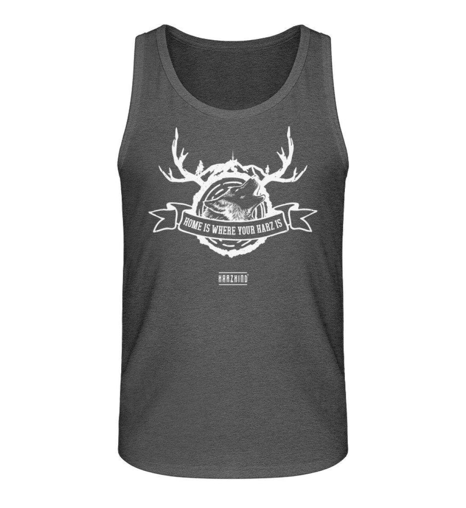 HARZKIND Tank Top Herren Wolf Crest 2.0 (versch. Farben zur Auswahl) - HARZKIND - Der Shop