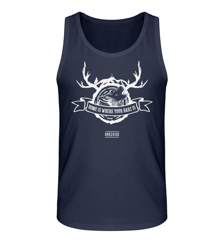 HARZKIND Tank Top Herren Wolf Crest 2.0 (versch. Farben zur Auswahl) - HARZKIND - Der Shop