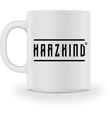 HARZKIND Tasse - beidseitig Logo Print - HARZKIND - Der Shop
