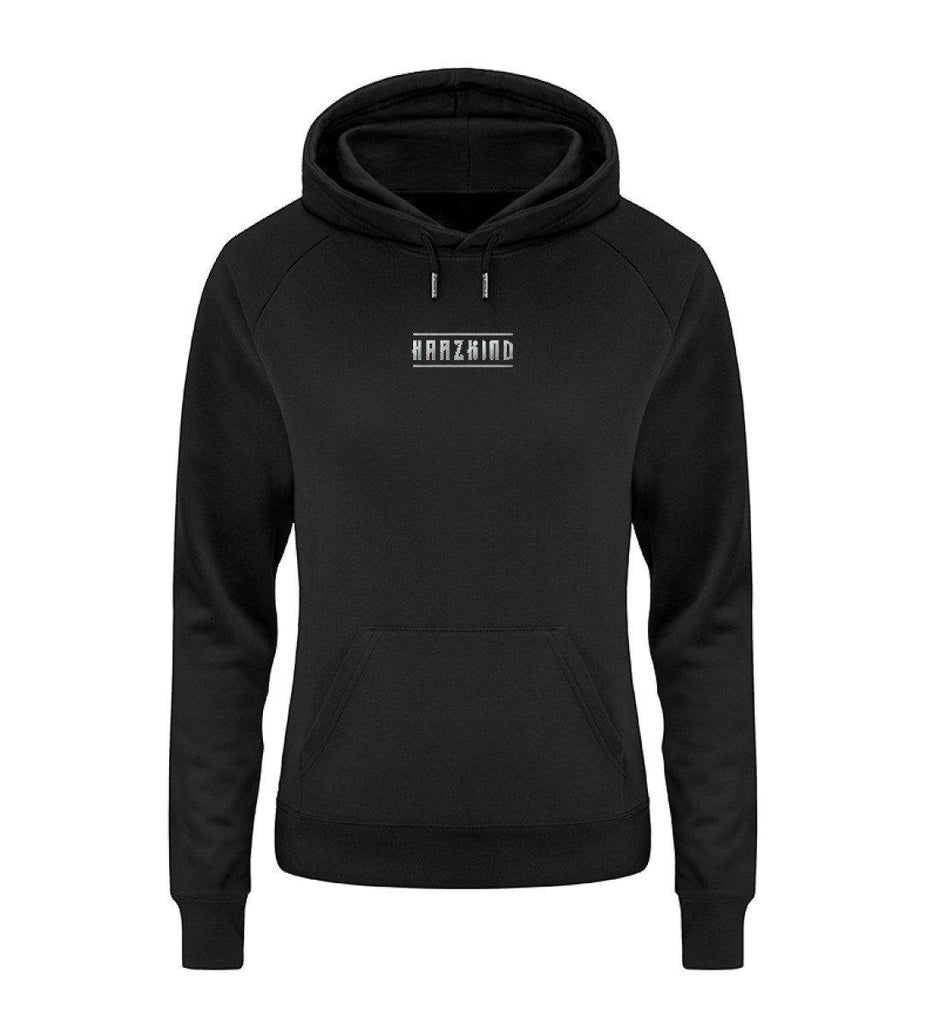 Hoodie Damen mit Logo Stick in SILBERGRAU (versch. Farben zur Auswahl) - HARZKIND - Der Shop
