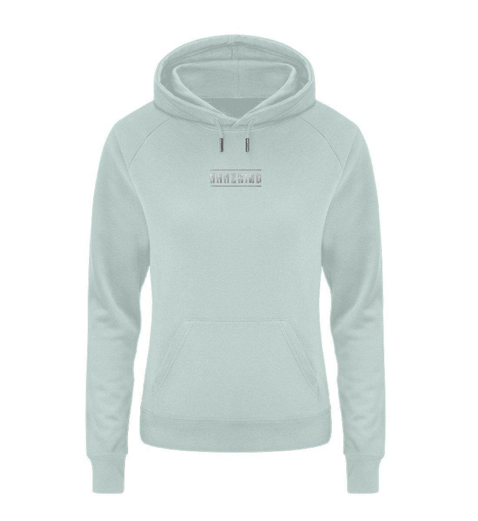 Hoodie Damen mit Logo Stick in SILBERGRAU (versch. Farben zur Auswahl) - HARZKIND - Der Shop
