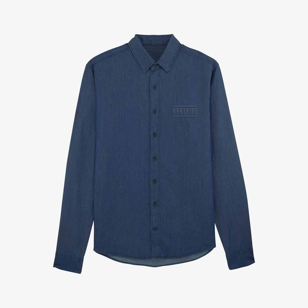 Jeanshemd mit HARZKIND Logo Stick - HARZKIND - Der Shop