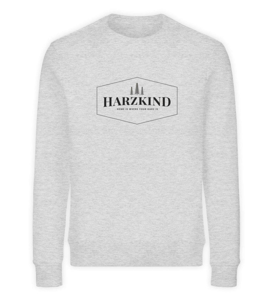 Premium Sweater (Pulli) "Statement Harz" Unisex GREY - HARZKIND - Der Shop